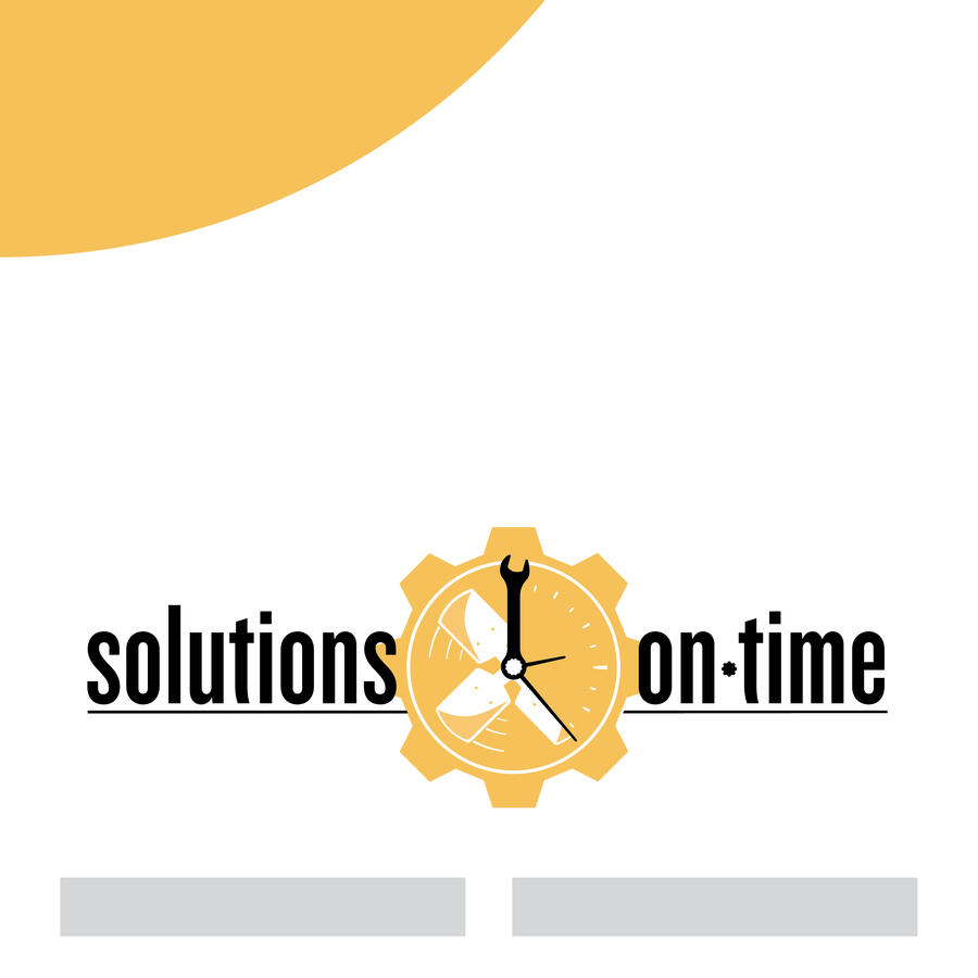 Client work preview image for Solutions on Time. Preview shows a portion of an email template design for client communication.